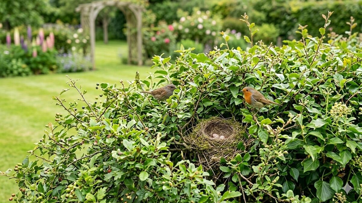 Wann sollte man Hecken schneiden, um nistende Vögel zu schützen?